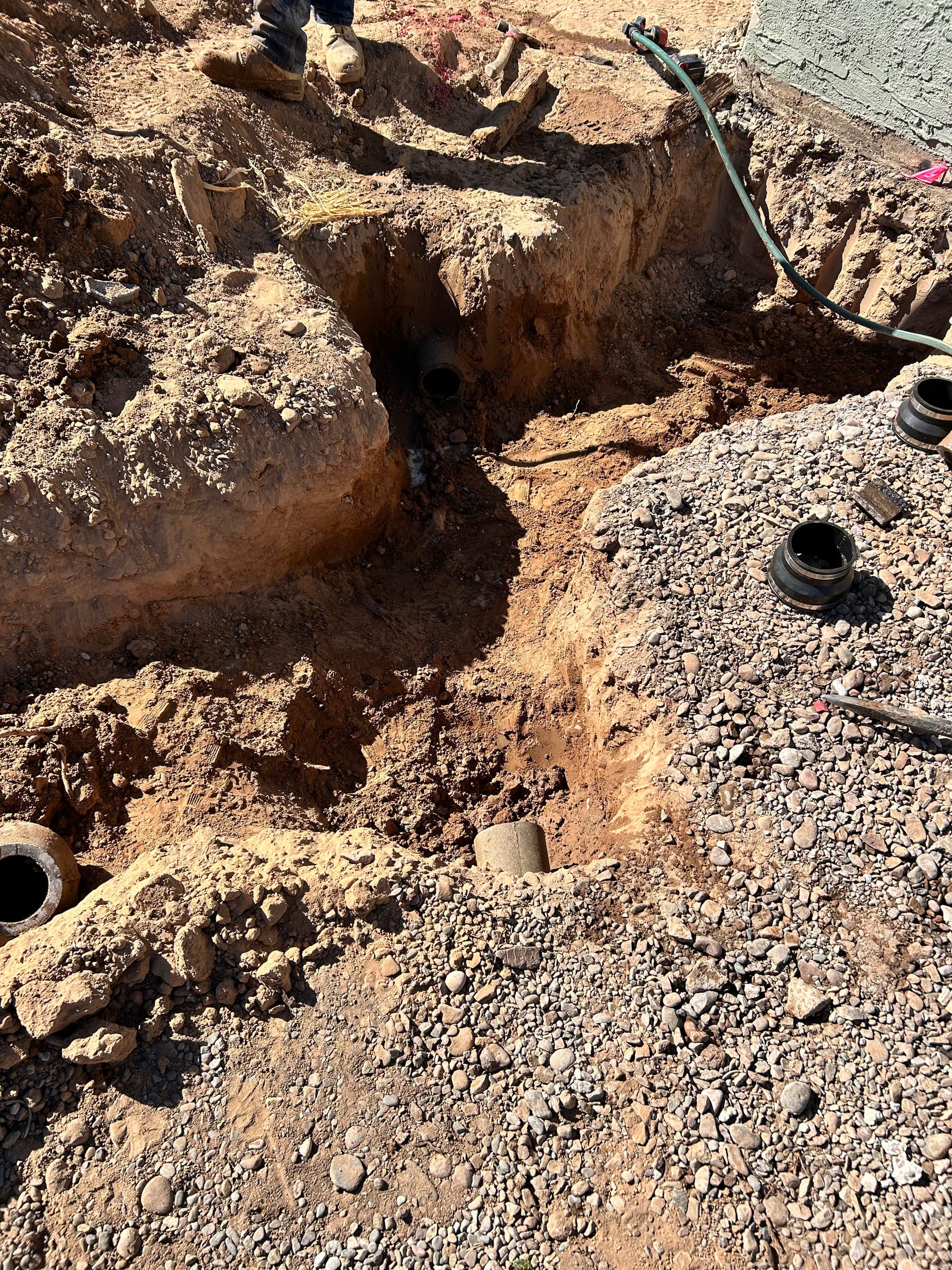Quick Fix for Collapsed Kitchen Pipe