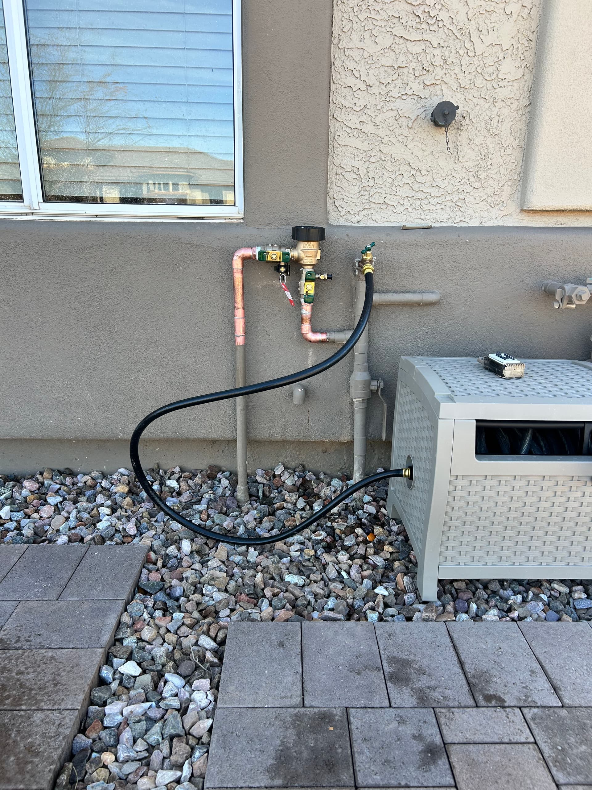 Outdoor Plumbing Upgrade in Gilbert