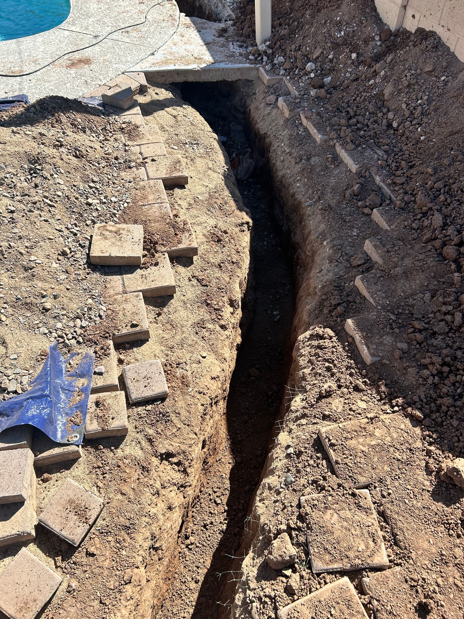 Gallery photos for Efficient Gas Line Installation for RV Clean Out: Image #1