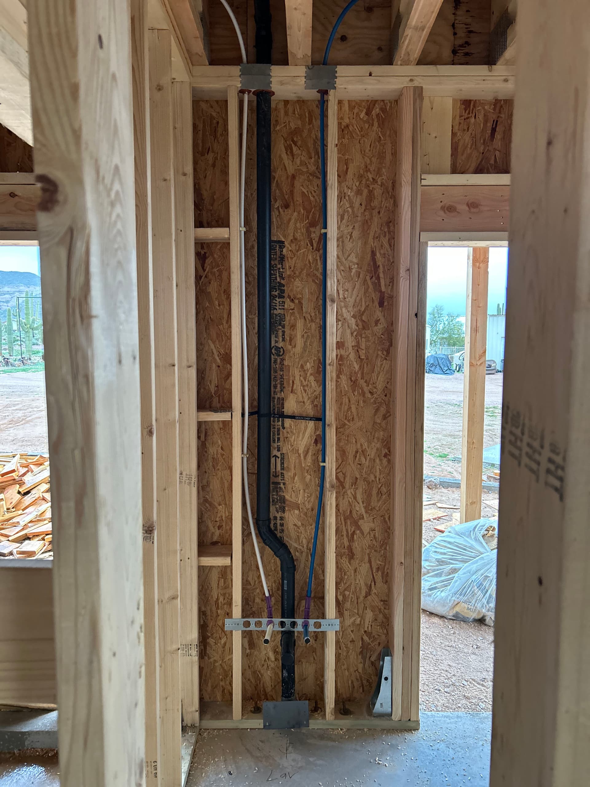 Gallery photos for DWV and Waterline Completion Amidst Rainy Conditions: Image #6