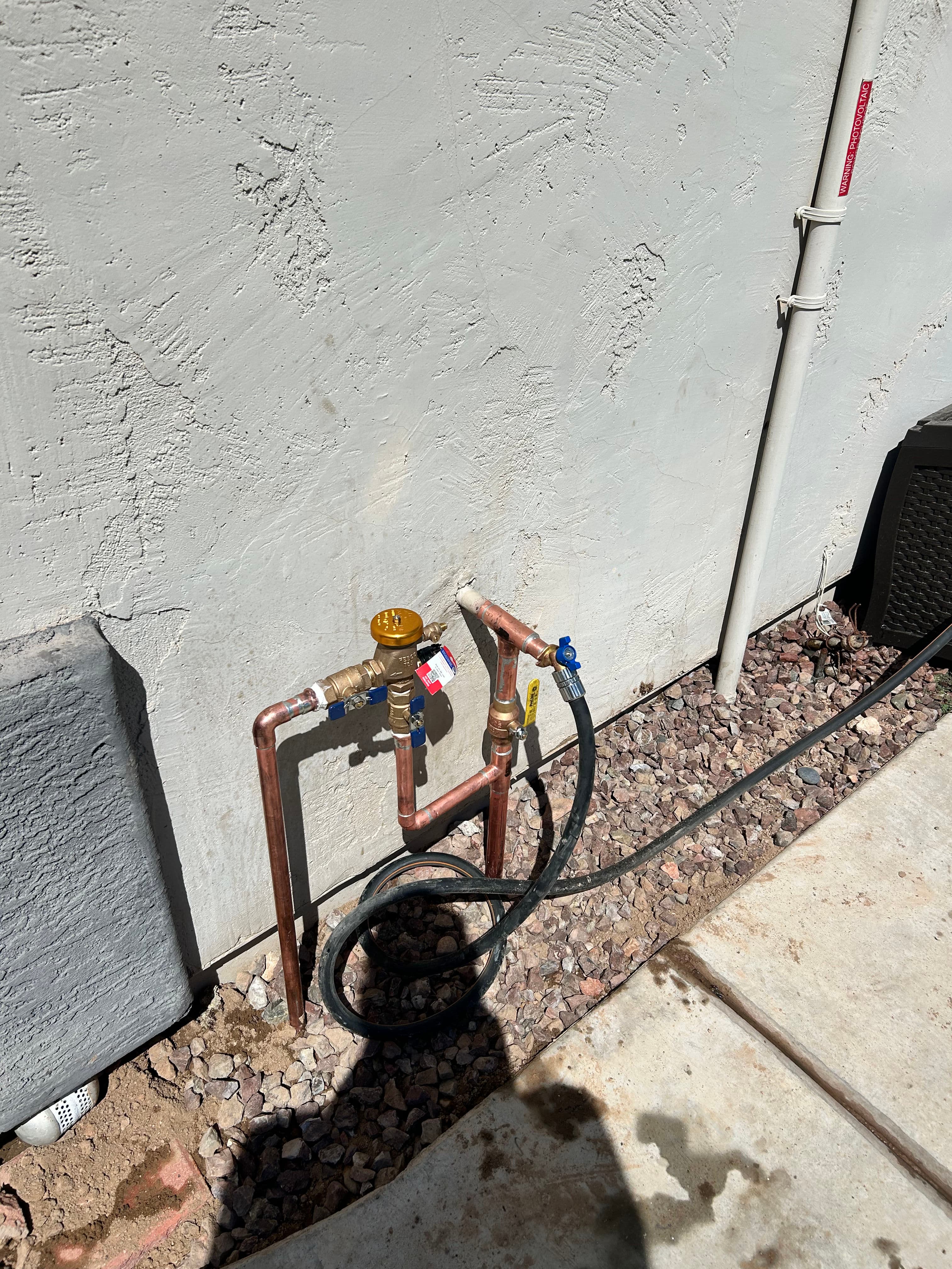 Project Water Service Upgrade with New Copper and Vacuum Breaker image