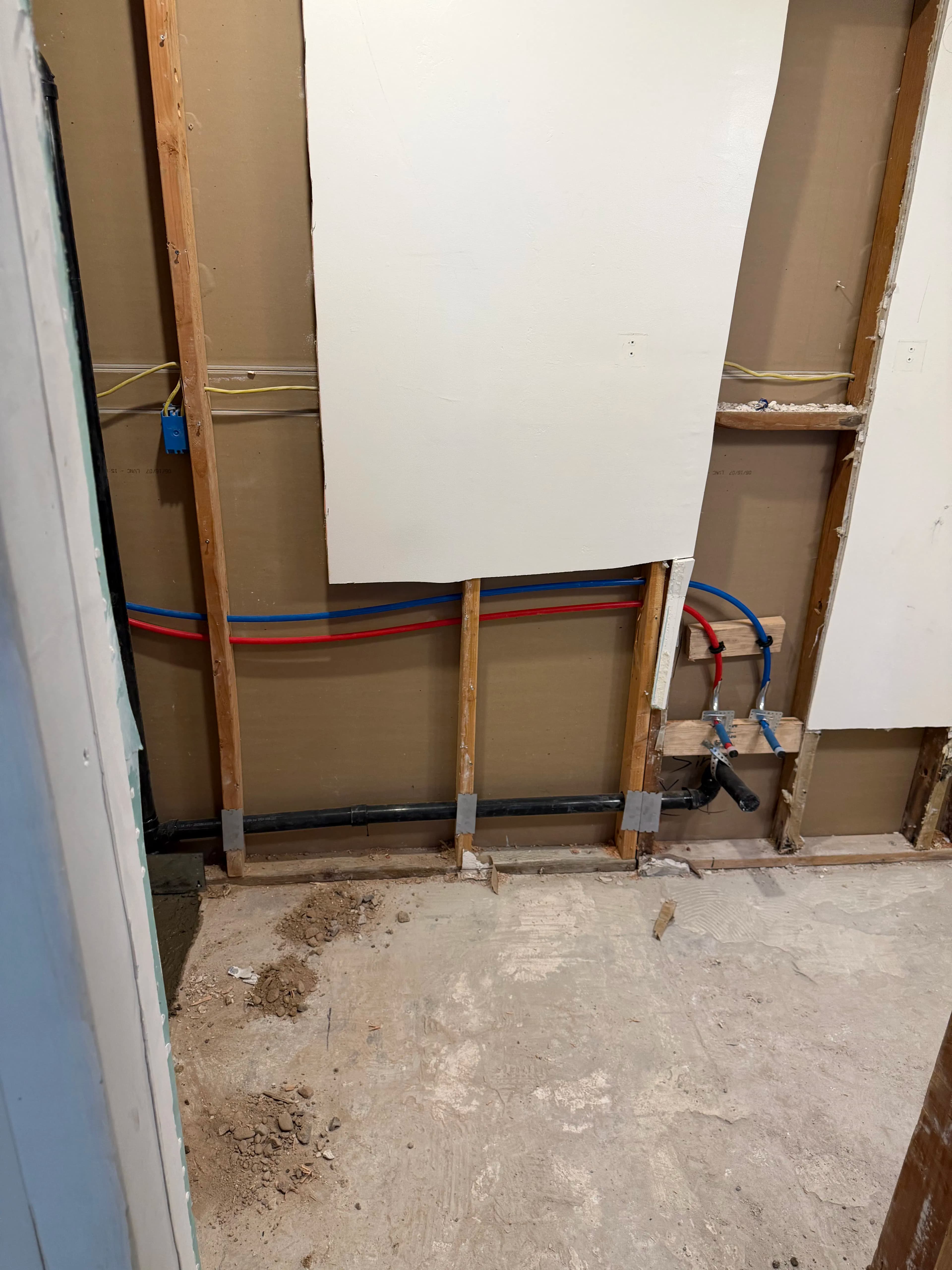 Project Phoenix Bathroom Remodel Rough-In Plumbing Done Right image