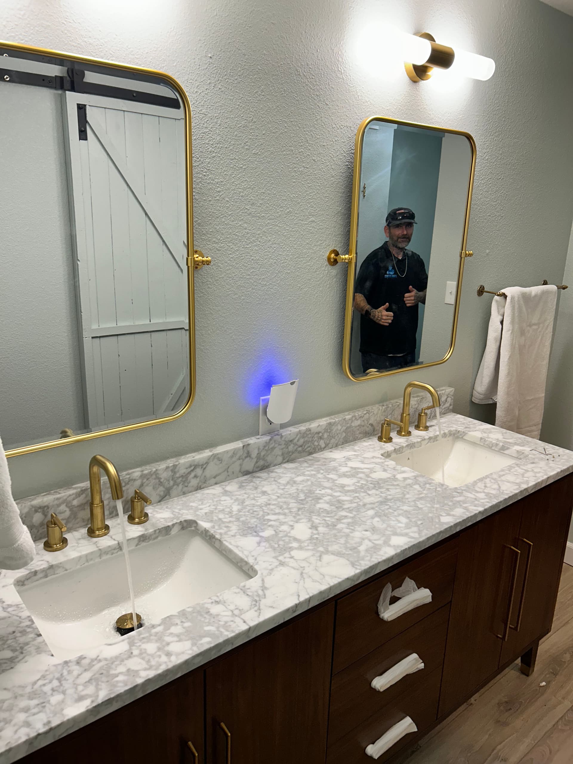 Stylish Faucet and Fixture Installations Complete Indoor Remodel