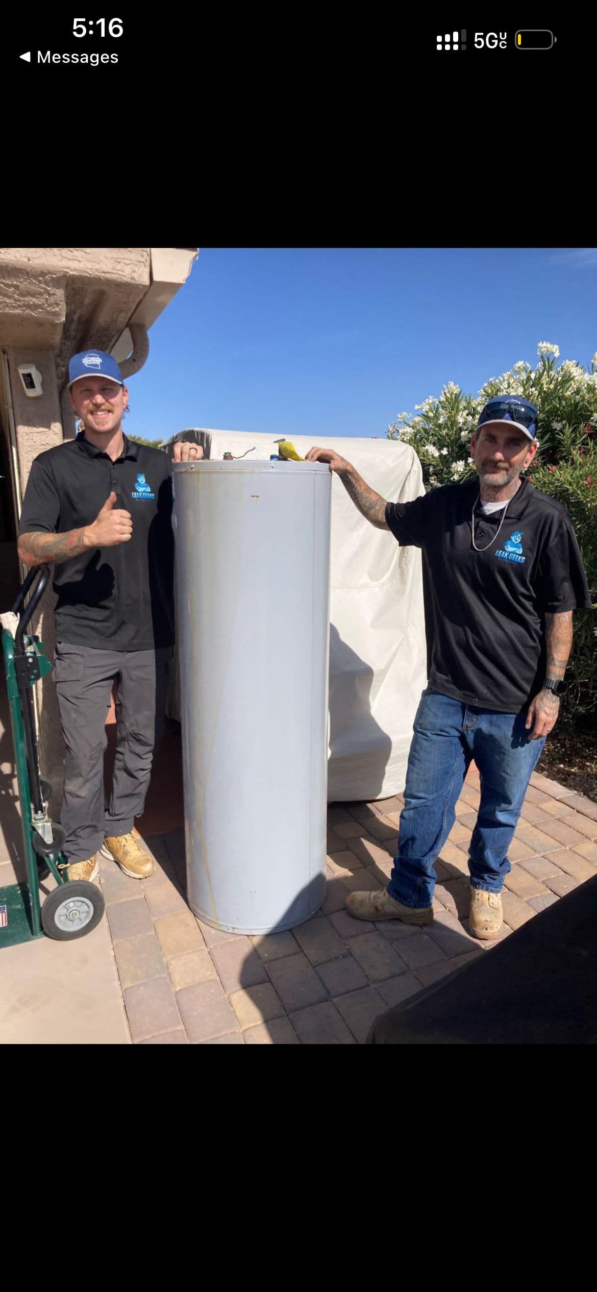 Project Water Heater Swap Out Done Right in Sun Lakes AZ image