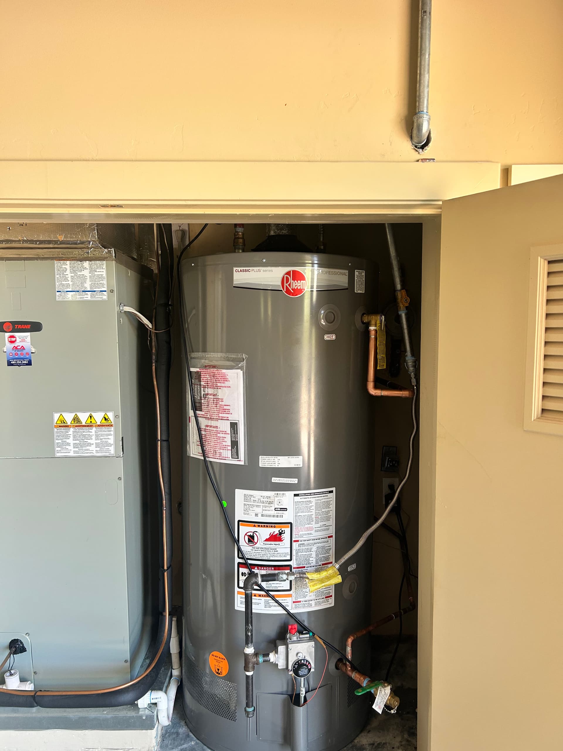 Tight Space Water Heater Replacement Done Right in Scottsdale image