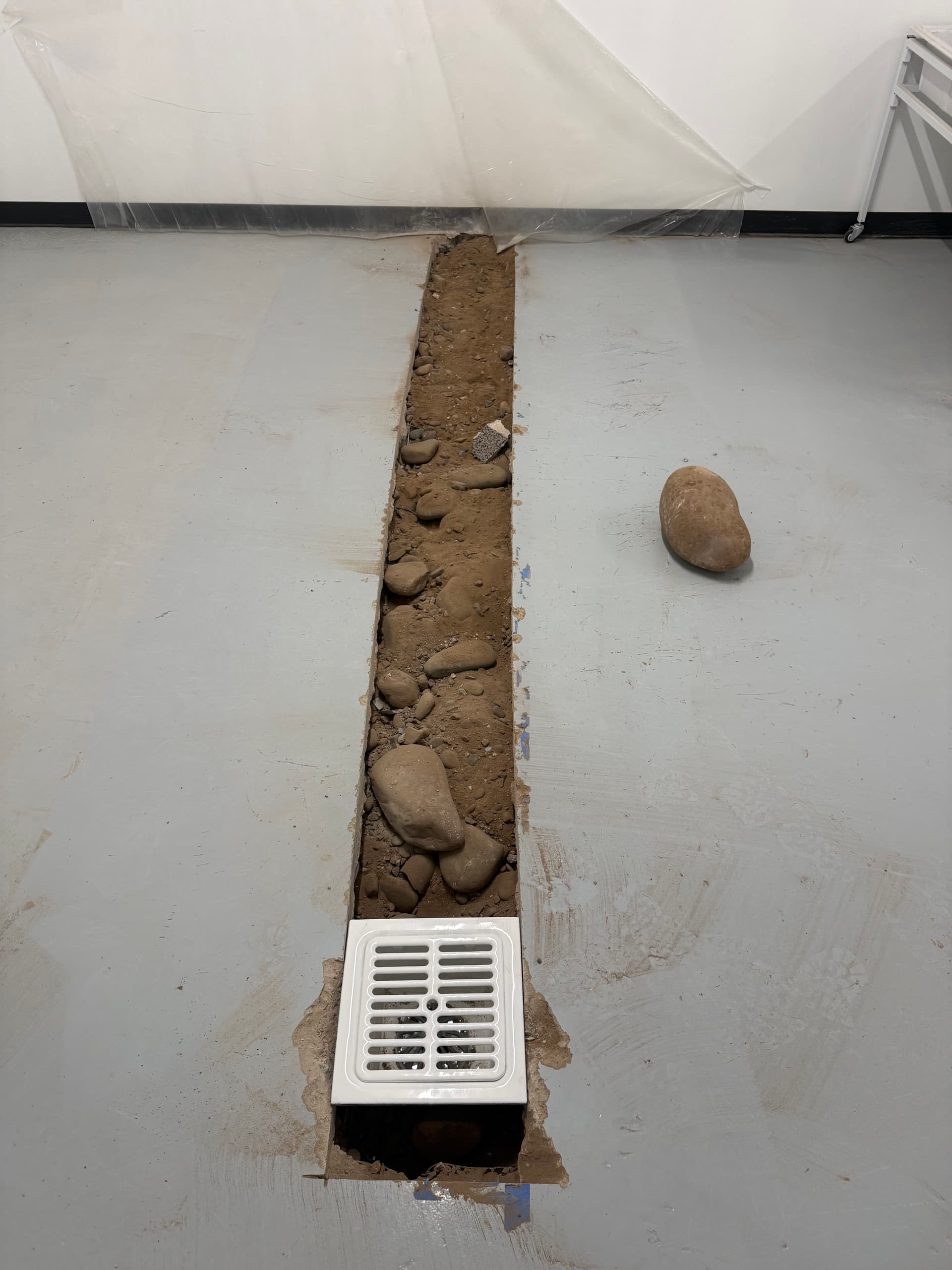 Commercial Floor Drain Rough-In Underway in Phoenix image