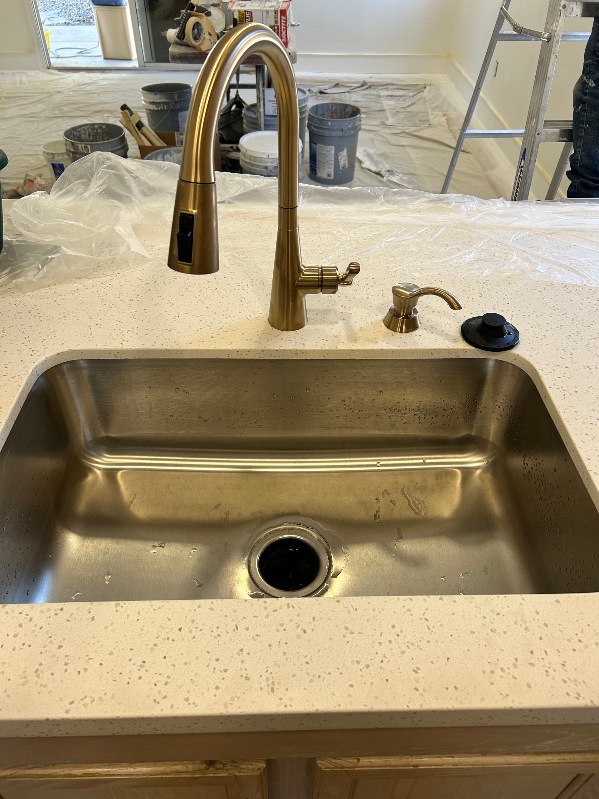 Stylish Faucet and Fixture Installation image